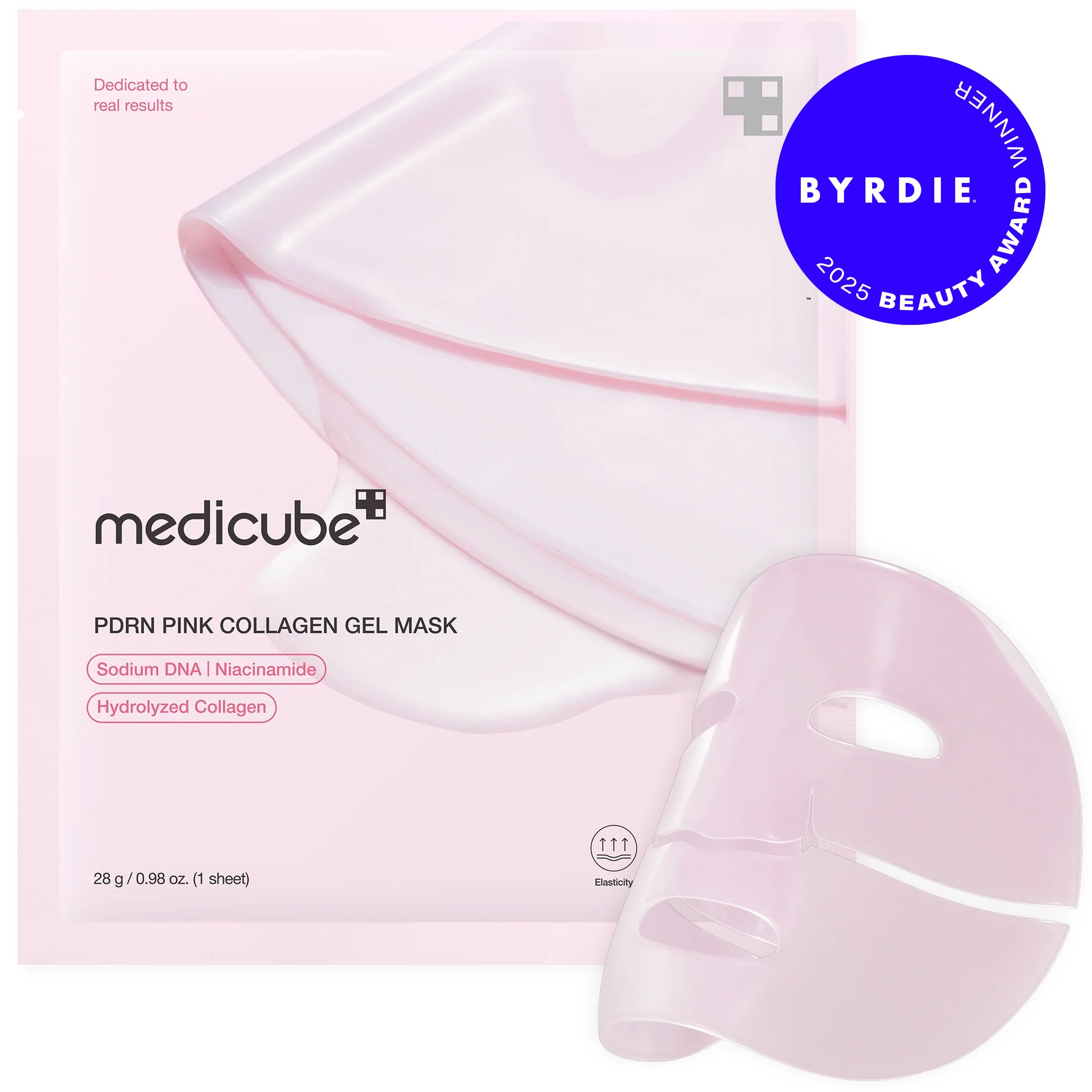 mask Salmon PDRN Pink Collagen Jelly Gel Mask - Image 1